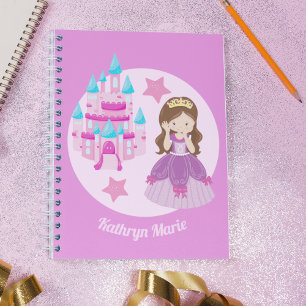 Cuaderno Cuento de Hadas del Castillo Rosa de la Princesa P
