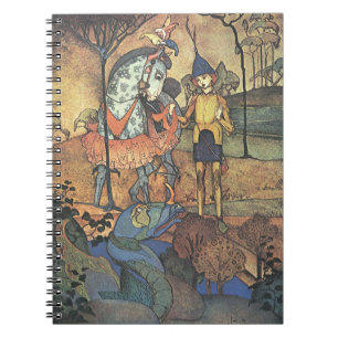 Cuaderno Cuento de Hadas Vintage, Un Caballero Valiente y D