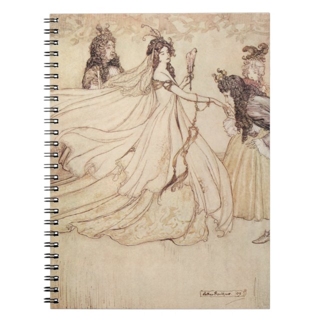Cuaderno Cuentos de Hadas Antiguos, Cenicienta por Arthur R (Frente)