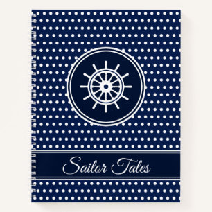 Cuaderno 'Cuentos de marineros' Personalizado Plantilla de