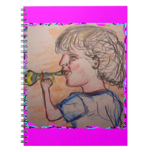 Cuaderno cuerno de juguete para niños