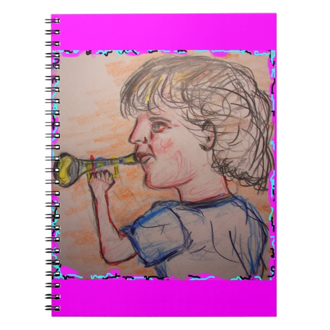 Cuaderno cuerno de juguete para niños (Frente)