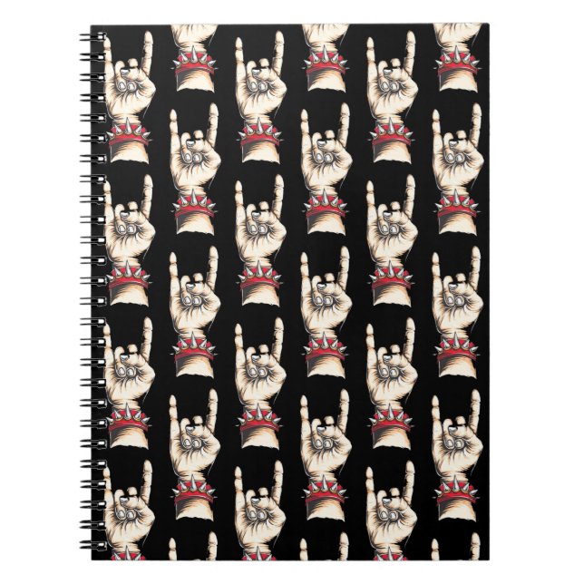 Cuaderno Cuernos negros arriba (Frente)