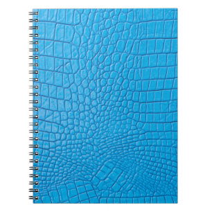 Cuaderno Cuero azul cielo