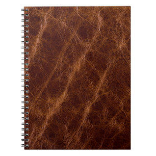 Cuaderno Cuero de cuero marrón, textura, abstracto,acento