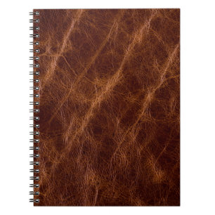 Cuaderno Cuero de cuero marrón, textura, abstracto,acento