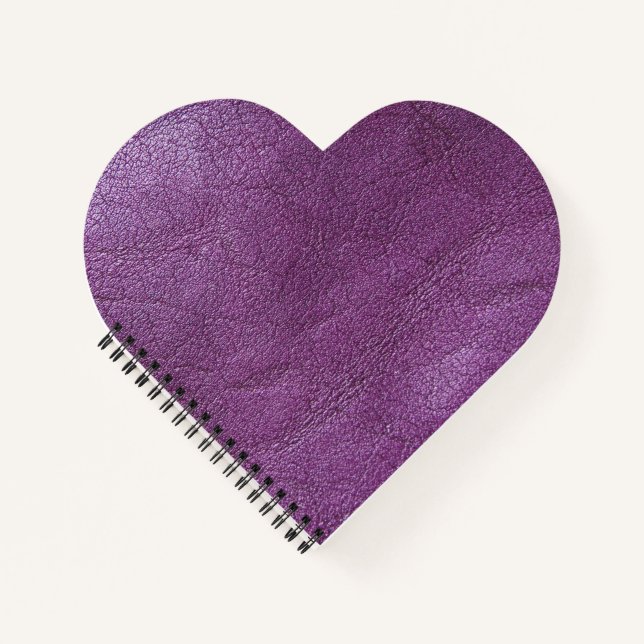 Cuaderno Cuero de lavanda (Anverso)