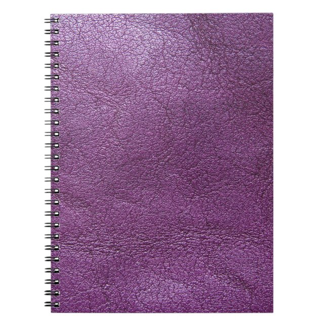 Cuaderno Cuero de lavanda (Frente)