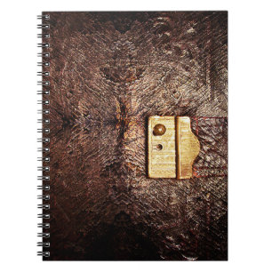 Cuaderno cuero del vintage