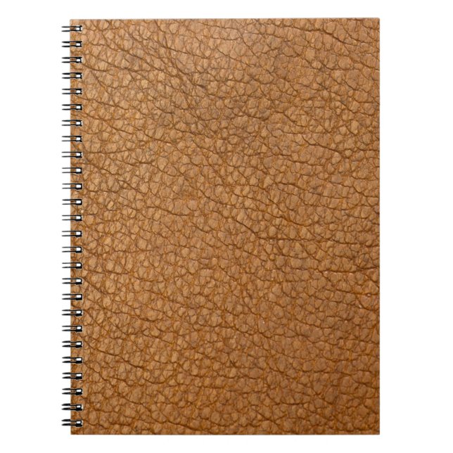 Cuaderno Cuero marrón (Frente)