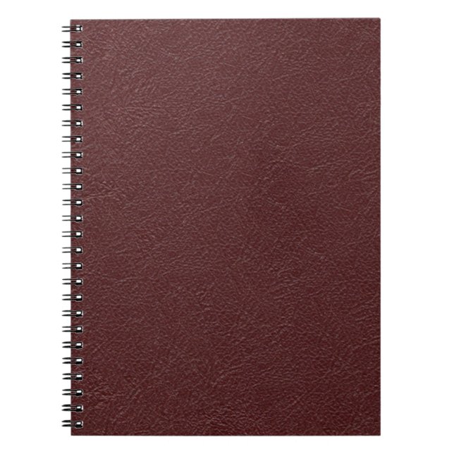 Cuaderno Cuero marrón (Frente)