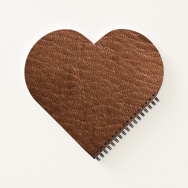 Cuaderno cuero marrón (Reverso)