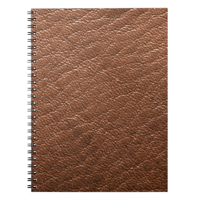 Cuaderno Cuero marrón (Frente)