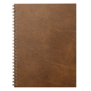 Cuaderno Cuero marrón