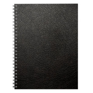 Cuaderno Cuero negro