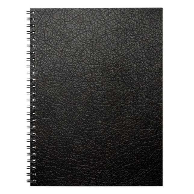 Cuaderno Cuero negro (Frente)