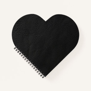 Cuaderno Cuero negro