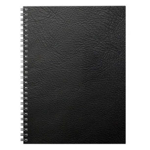 Cuaderno Cuero negro
