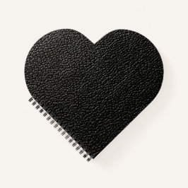 Cuaderno Cuero negro