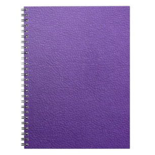 Cuaderno Cuero púrpura