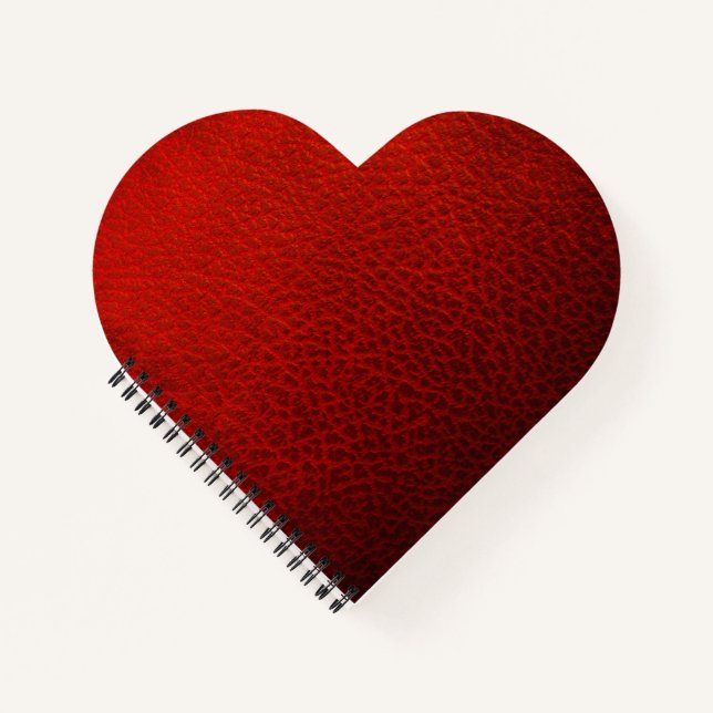 Cuaderno Cuero rojo (Anverso)