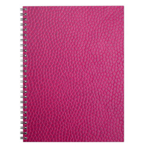 Cuaderno Cuero rosa