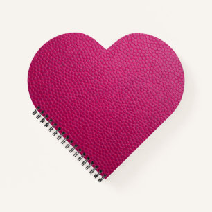 Cuaderno Cuero rosa