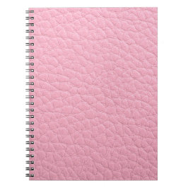 Cuaderno Cuero rosa