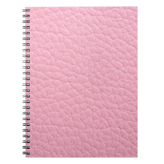 Cuaderno Cuero rosa (Frente)