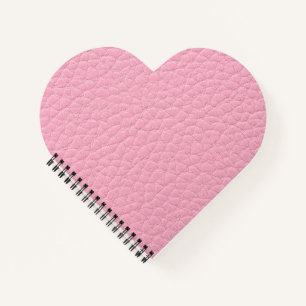 Cuaderno Cuero rosa