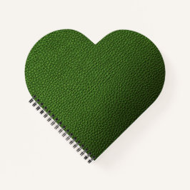 Cuaderno Cuero verde