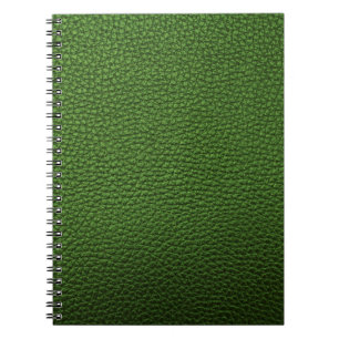 Cuaderno Cuero verde