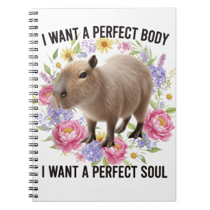 Cuaderno Cuerpo Perfecto Alma Perfecta Capirota Mental Sana
