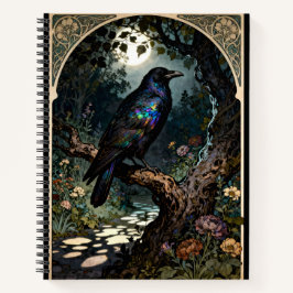 Cuaderno Cuervo Art Nouveau