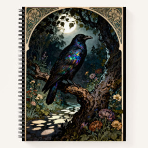 Cuaderno Cuervo Art Nouveau