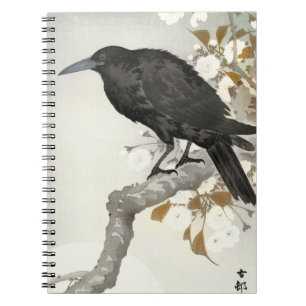 Cuaderno Cuervo Cuervo Japonés Koson Pájaro