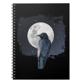 Cuaderno Cuervo del Bosque Luna Fría