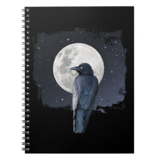 Cuaderno Cuervo del Bosque Luna Fría