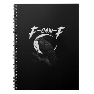 Cuaderno Cuervo Divertido Esencial Creativo Casual
