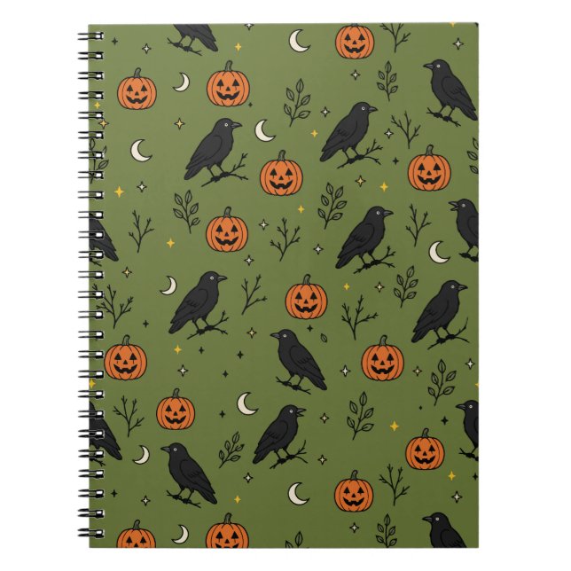 Cuaderno Cuervos (Frente)