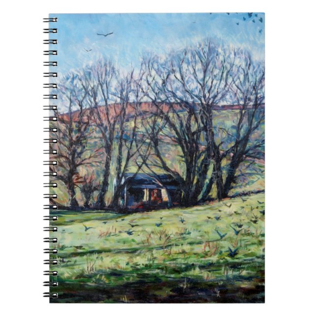 Cuaderno Cuervos que suben 2009 (Frente)