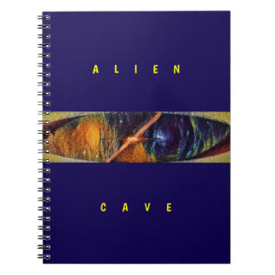 Cuaderno Cueva alienígena - Morado 