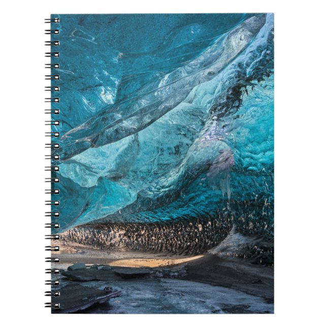 Cuaderno Cueva glacial | Parque nacional Vatnajoekull, Isla (Frente)