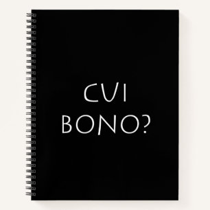Cuaderno Cui bono