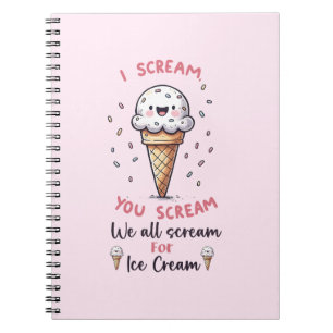 Cuaderno Cuidada crema de hielo