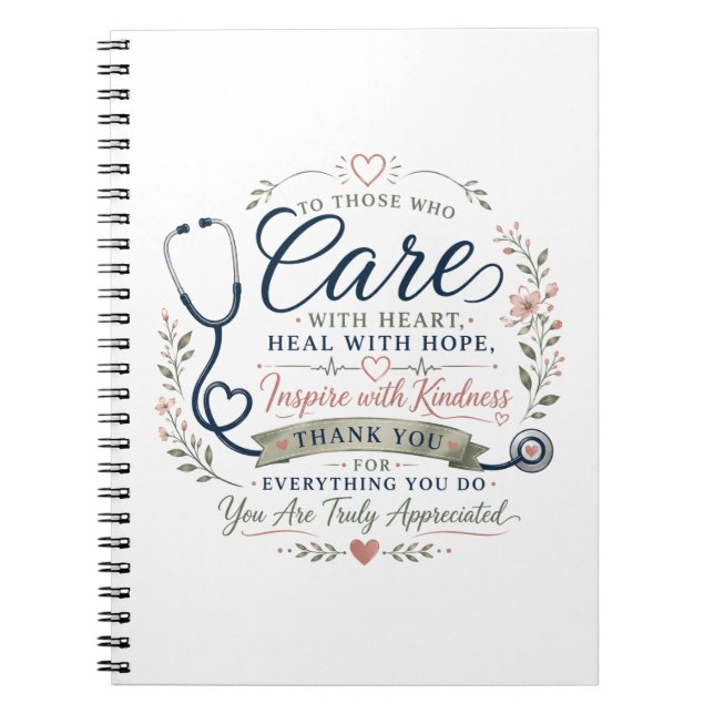 Cuaderno Cuidado con el aprecio de la salud (Frente)