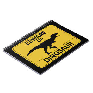 Cuaderno Cuidado con los dinosaurios
