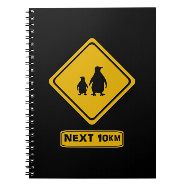 Cuaderno cuidado con los pingüinos (Frente)