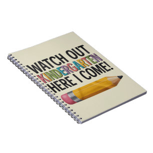 Cuaderno Cuidado jardín de infancia aquí vengo de vuelta a 