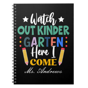 Cuaderno ¡Cuidado jardín de infancia, aquí voy! Diversión p